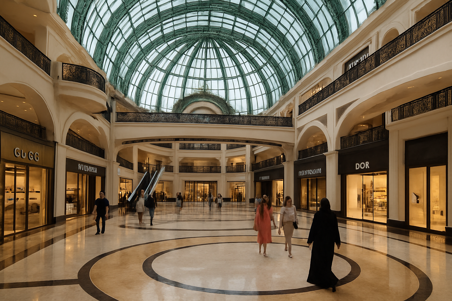 Luxury Shopping Mall in Dubai