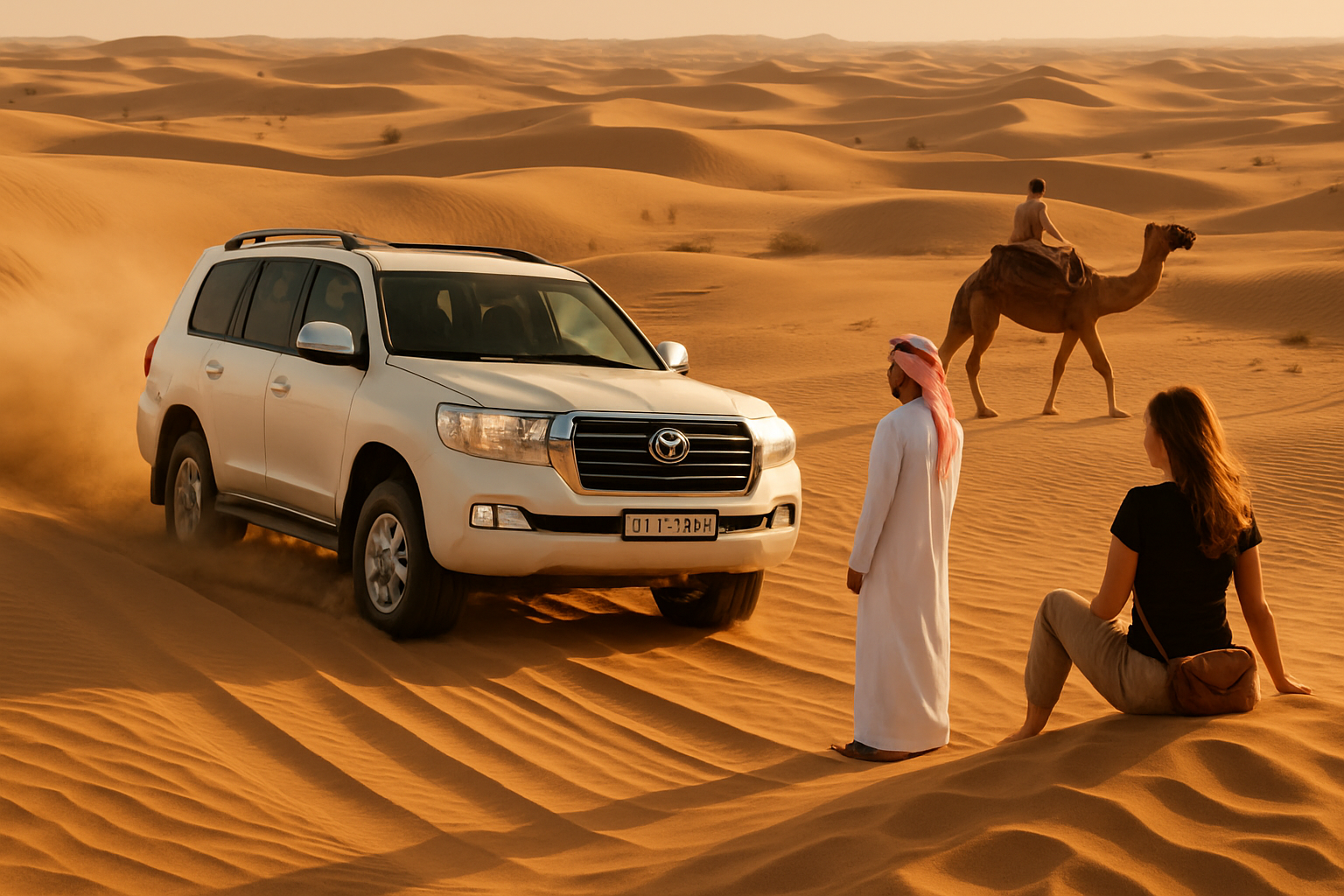 Desert safari adventure in Dubai